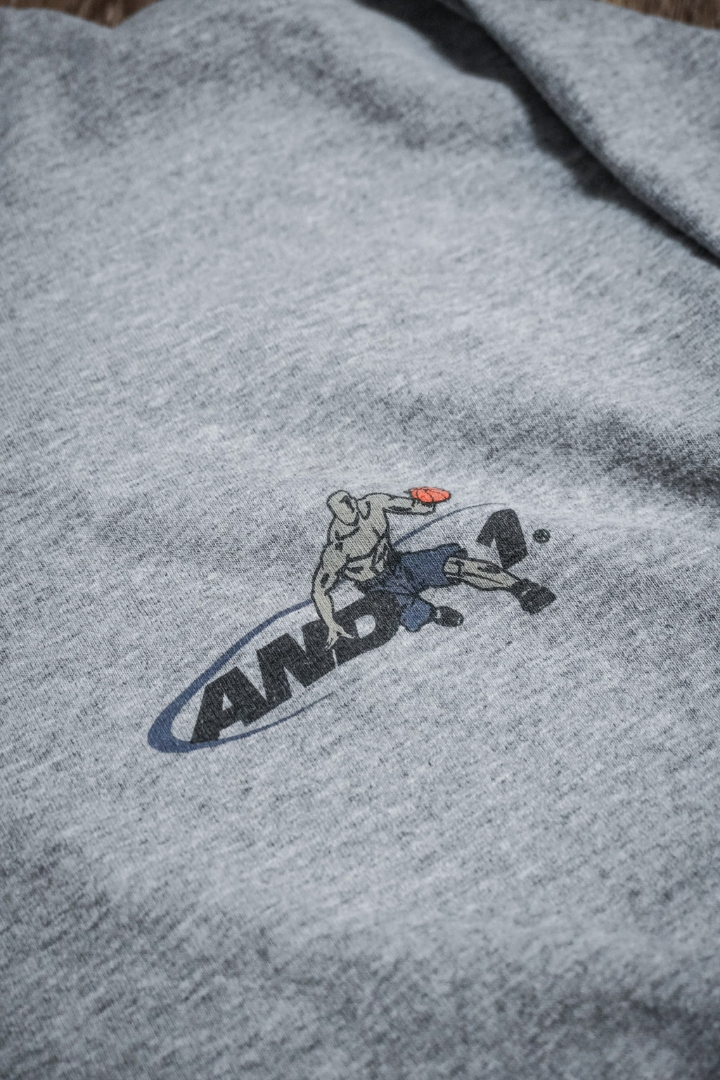 Vintage 2000s AND1 Trash Talk Tee Shirt Long Sleeve Grey Dreams and Ankles YXL