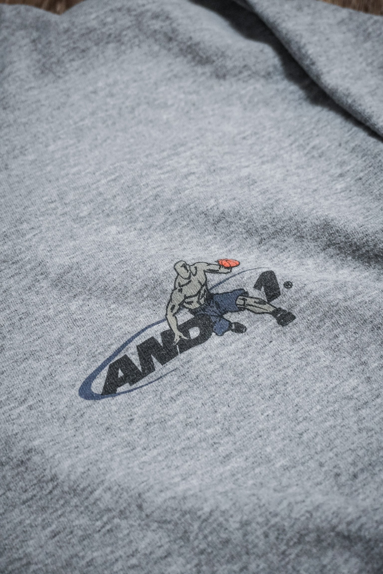 Vintage 2000s AND1 Trash Talk Tee Shirt Long Sleeve Grey Dreams and Ankles YXL