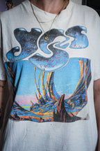 Vintage 1991 Yes Union Word Tour Tee Shirt Small