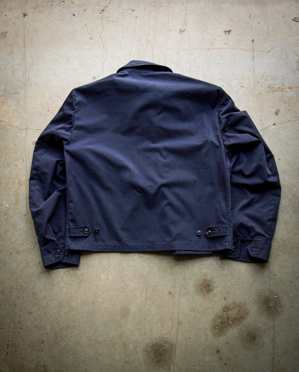 Vintage 60s USAF/Navy Poplin Zip Up Uniform Jacket