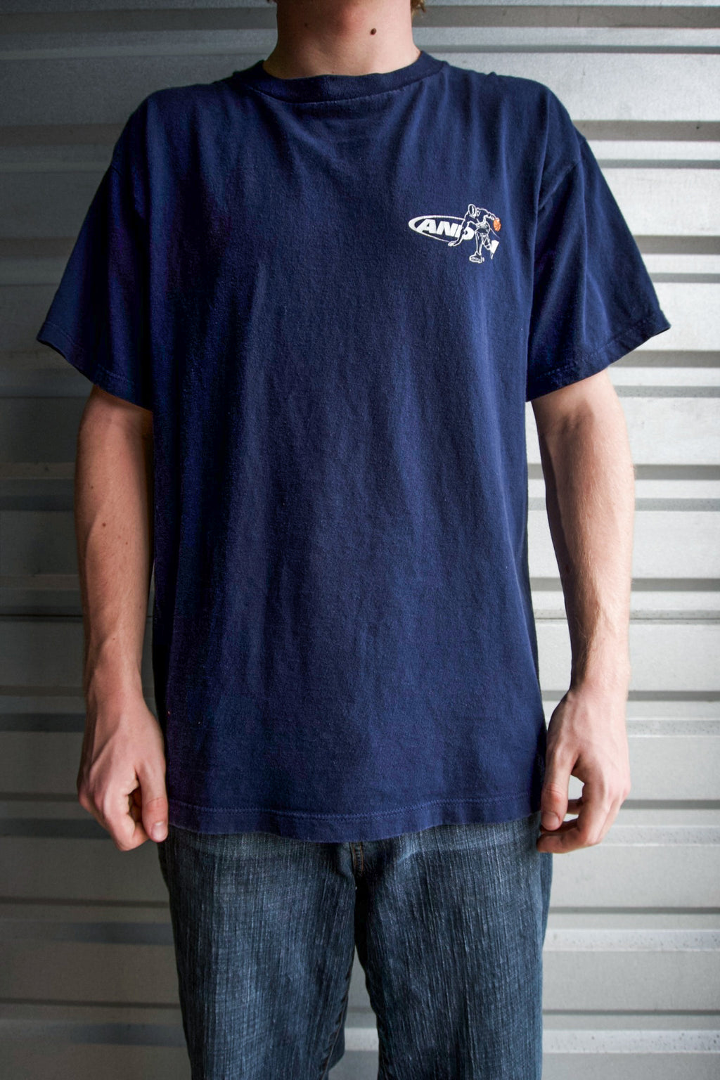 Vintage 90s AND1 Trash Talk Tee Shirt Go To Church Sz L