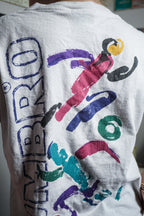 Vintage 90s Umbro Retro Sports Graphic Single Stitch White Tee Shirt Youth XL