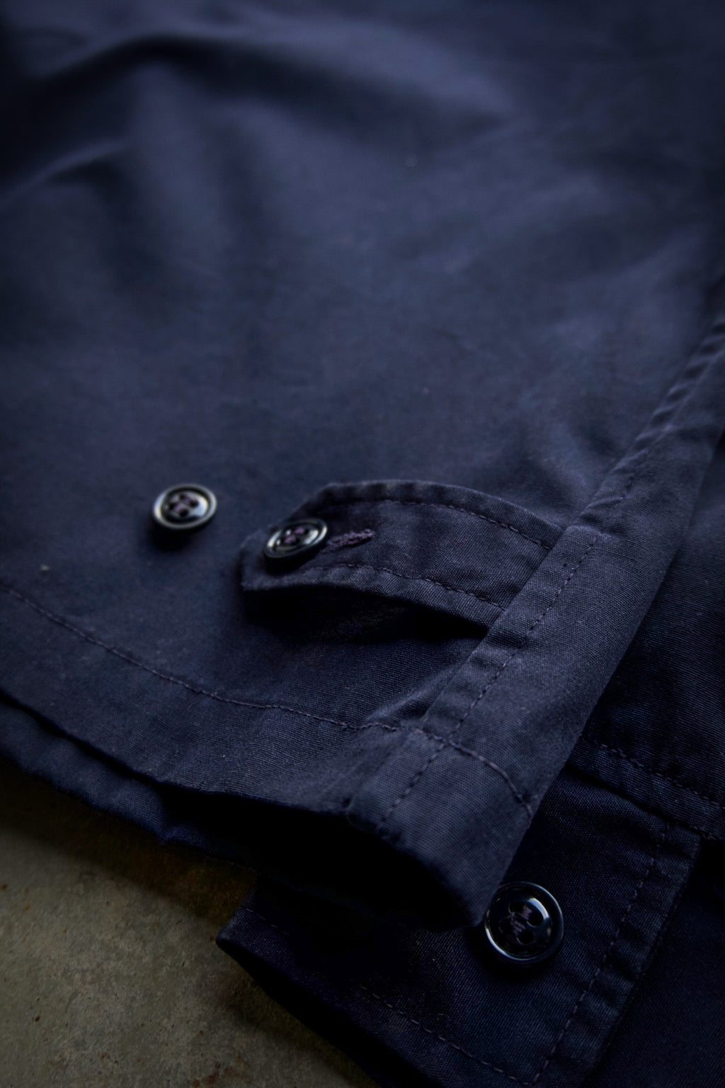Vintage 60s USAF/Navy Poplin Zip Up Uniform Jacket