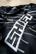 Y2K Shift MX Motorcross Black Full Zip Up Hoodie XL