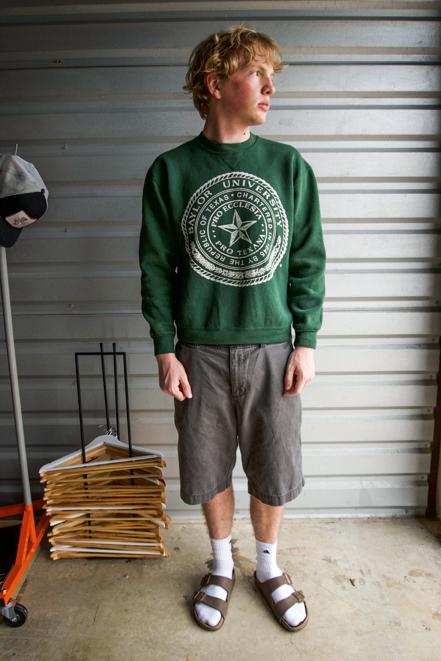 Vintage 90s Baylor University Sweatshirt Russell Athletic USA Sz L