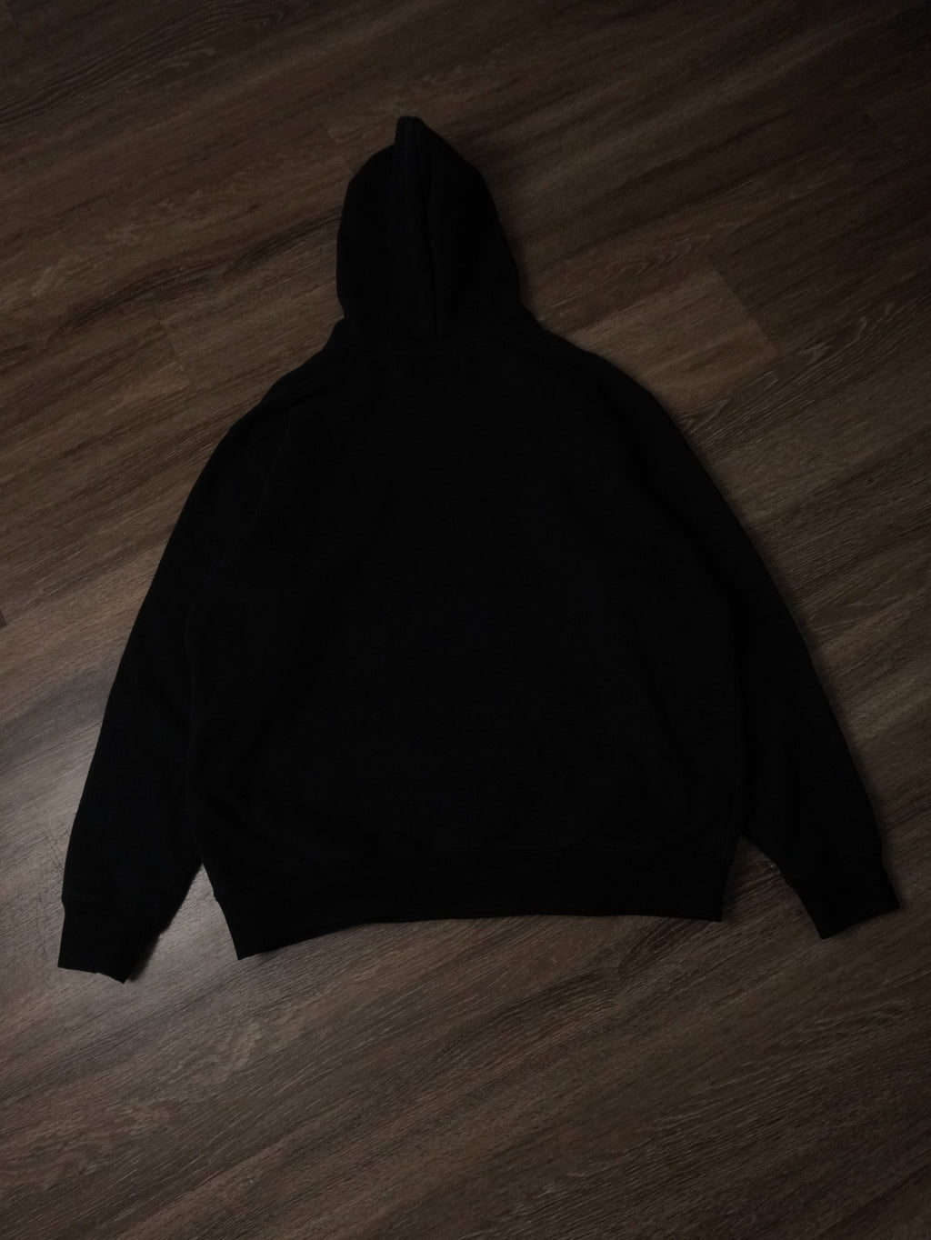 Vintage 2000s Browning Camo Lined Black Fleece Pullover Hoodie Size L