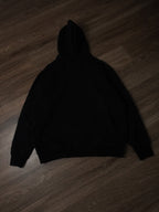 Vintage 2000s Browning Camo Lined Black Fleece Pullover Hoodie Size L