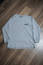 Vintage 2000s AND1 Trash Talk Tee Shirt Long Sleeve Grey Dreams and Ankles YXL