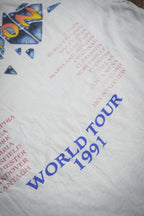 Vintage 1991 Yes Union Word Tour Tee Shirt Small